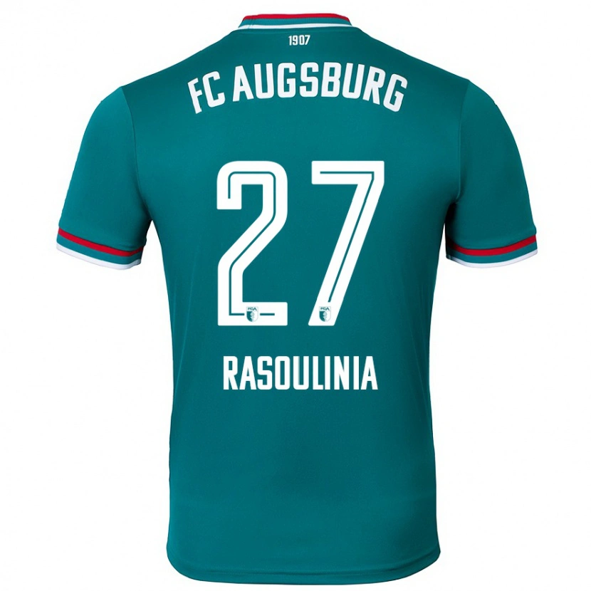 Danxen Heren Nick Rasoulinia #27 Donkergroen Uitshirt Uittenue 2024/25 T-Shirt