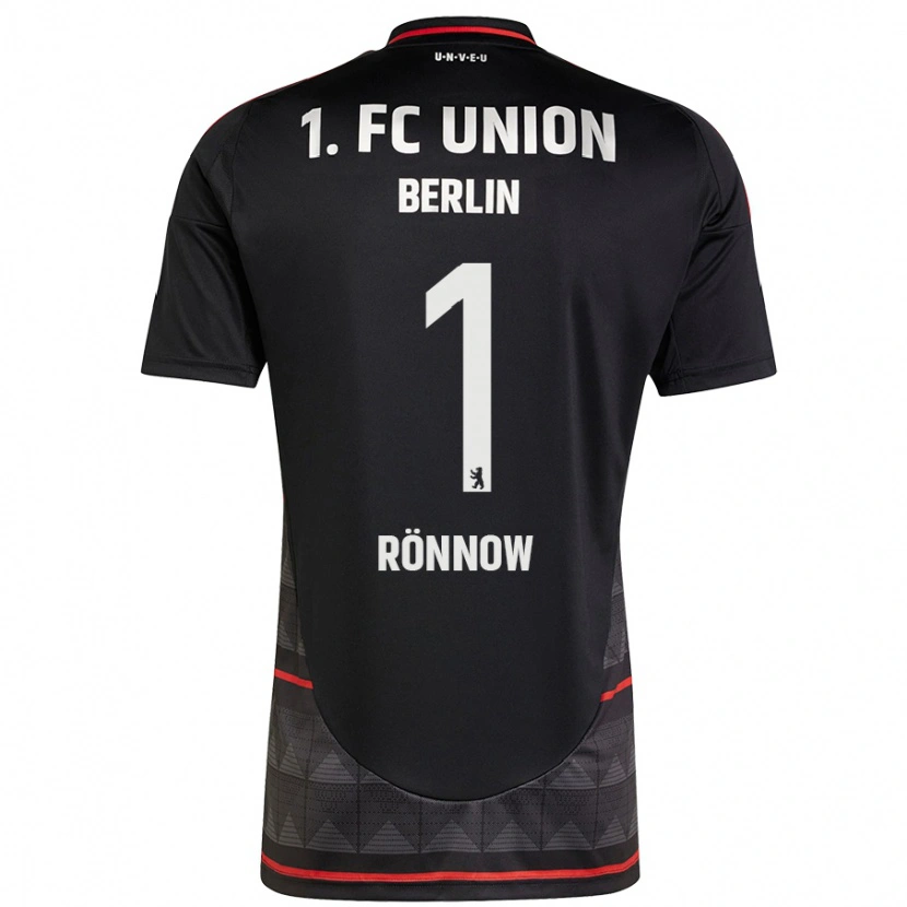 Danxen Heren Frederik Rönnow #1 Zwart Uitshirt Uittenue 2024/25 T-Shirt