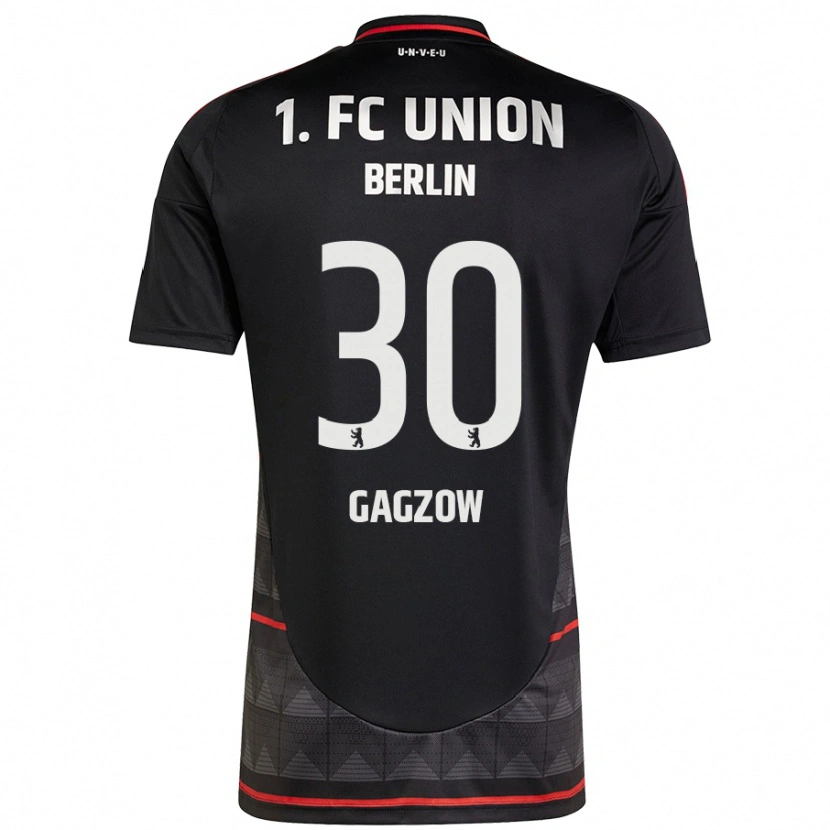 Danxen Heren Fritz Gagzow #30 Zwart Uitshirt Uittenue 2024/25 T-Shirt