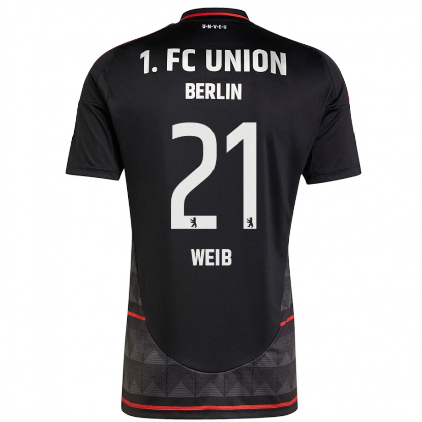 Danxen Heren Anna Weiß #21 Zwart Uitshirt Uittenue 2024/25 T-Shirt