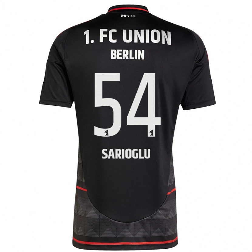 Danxen Heren Defne Sarıoğlu #54 Zwart Uitshirt Uittenue 2024/25 T-Shirt