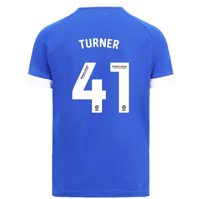 Danxen Dames Matthew Turner #41 Hemelsblauw Thuisshirt Thuistenue 2024/25 T-Shirt