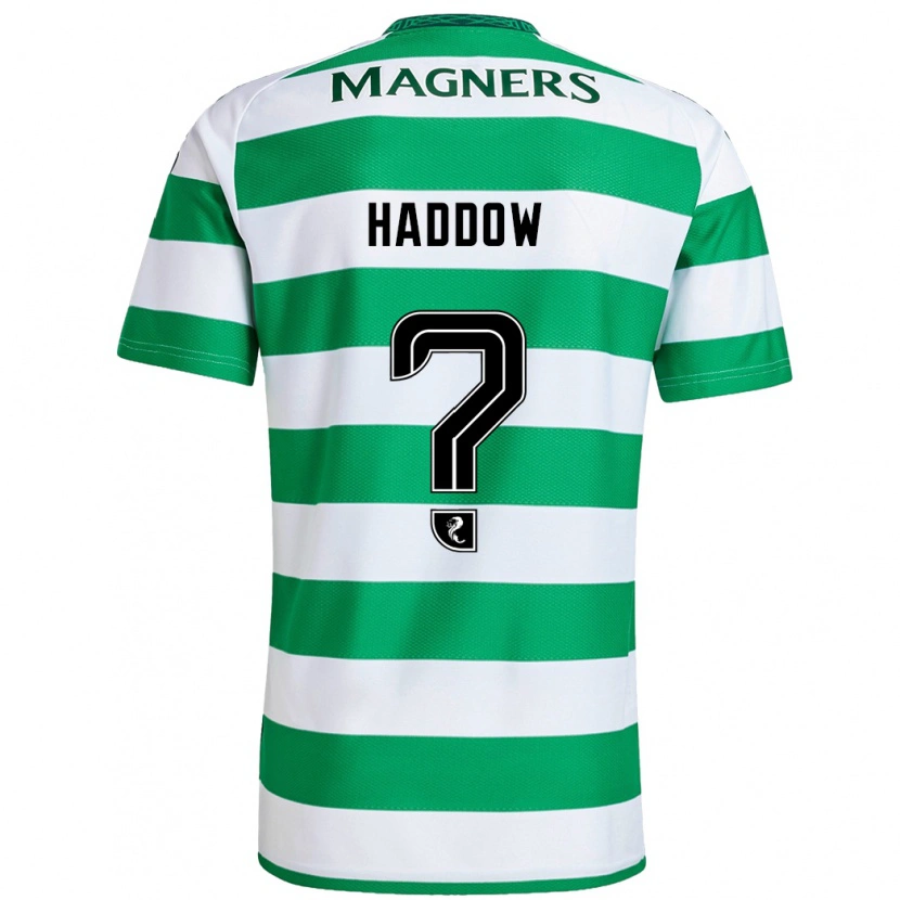 Danxen Dames Aiden Haddow #0 Groen Wit Thuisshirt Thuistenue 2024/25 T-Shirt