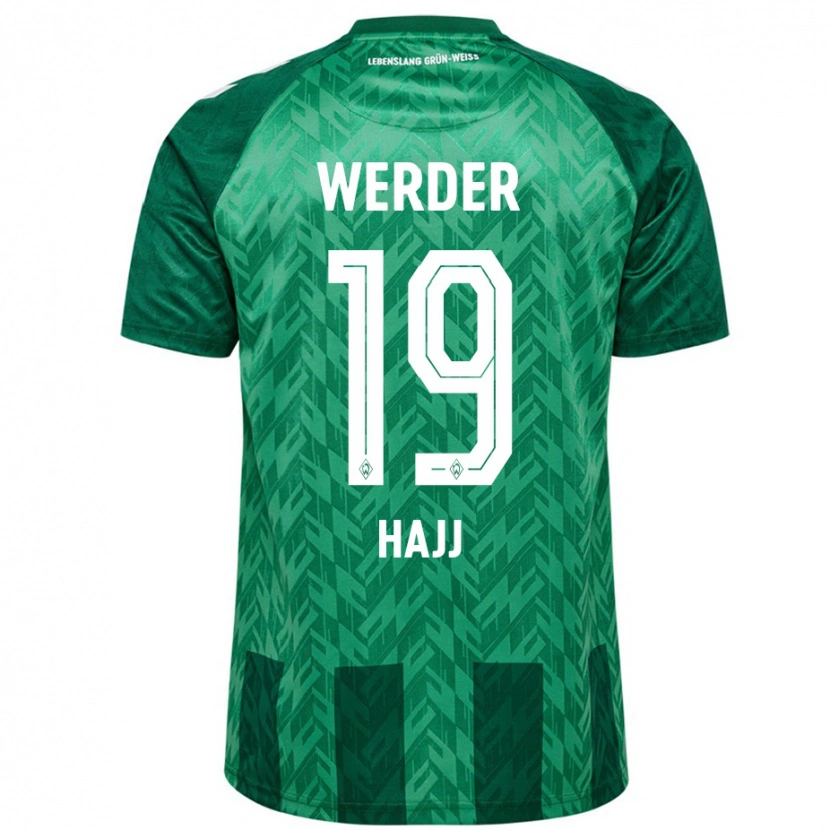 Danxen Dames Hassan Hajj #19 Groen Thuisshirt Thuistenue 2024/25 T-Shirt