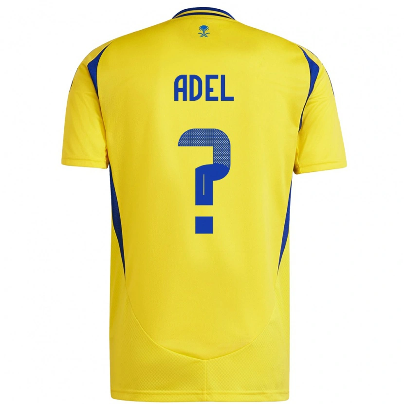 Danxen Dames Aida Adel #0 Geel Blauw Thuisshirt Thuistenue 2024/25 T-Shirt