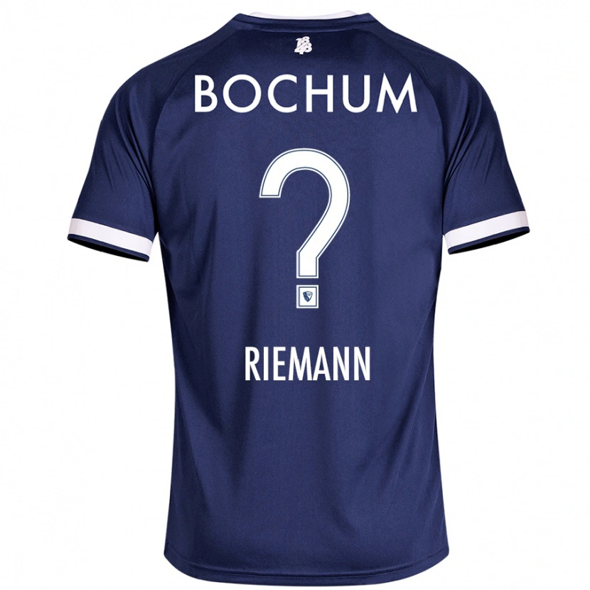 Danxen Dames Manuel Riemann #0 Donkerblauw Thuisshirt Thuistenue 2024/25 T-Shirt