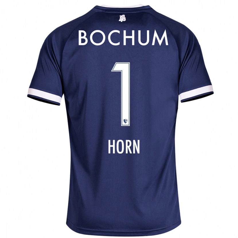 Danxen Dames Timo Horn #1 Donkerblauw Thuisshirt Thuistenue 2024/25 T-Shirt