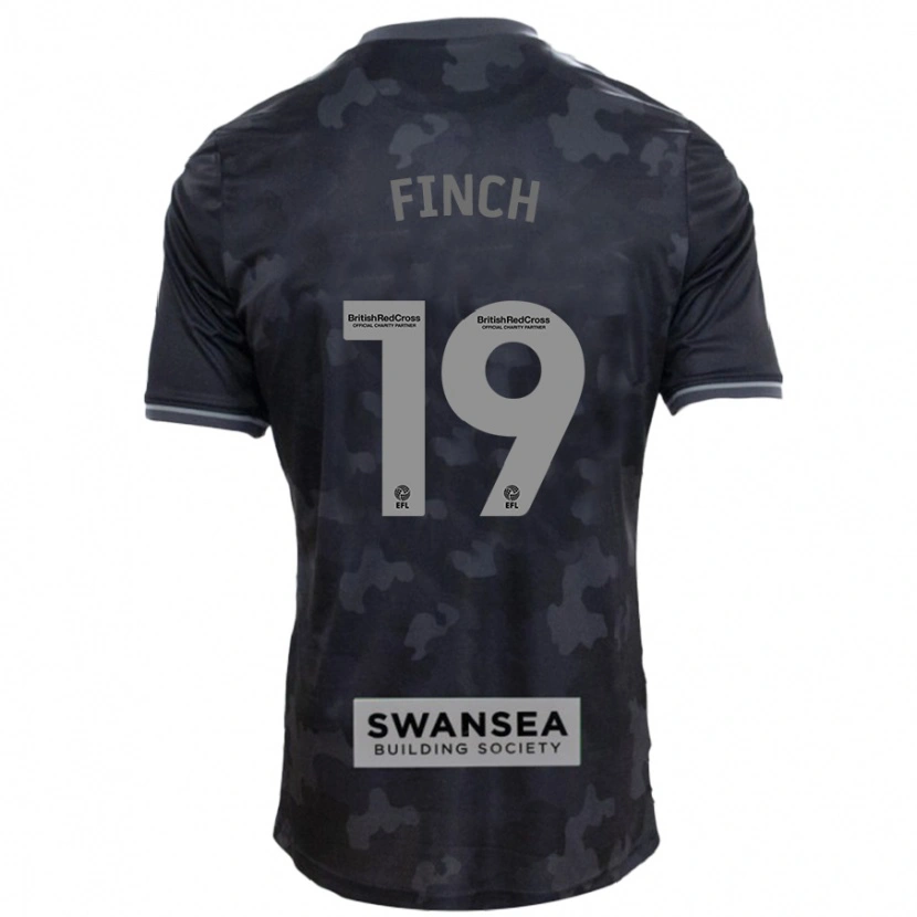 Danxen Dames Lucy Finch #19 Zwart Uitshirt Uittenue 2024/25 T-Shirt