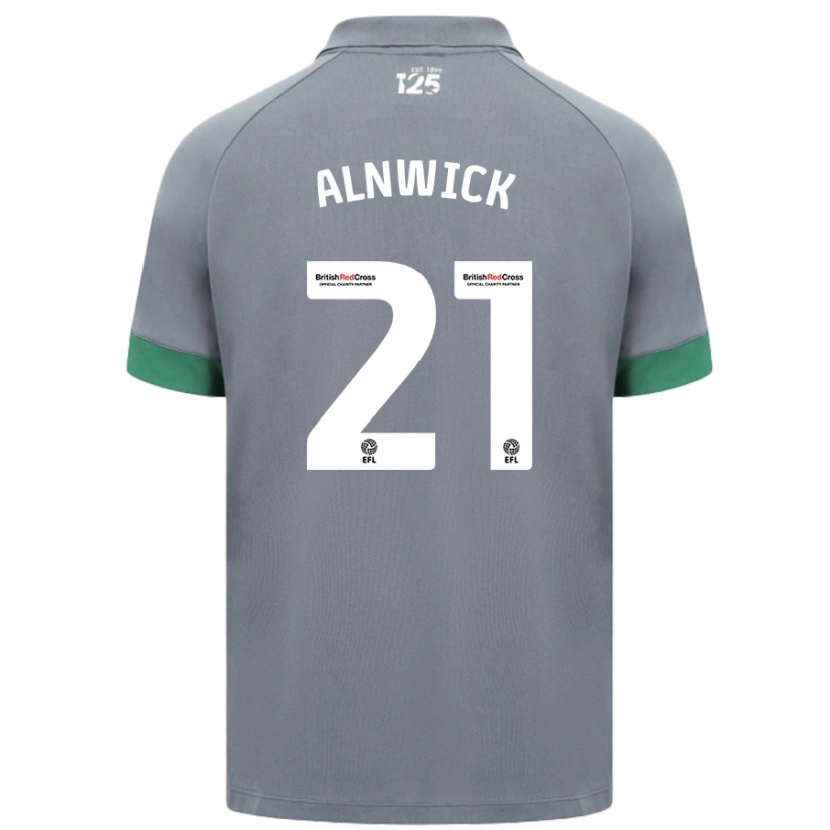 Danxen Dames Jak Alnwick #21 Donkergrijs Uitshirt Uittenue 2024/25 T-Shirt