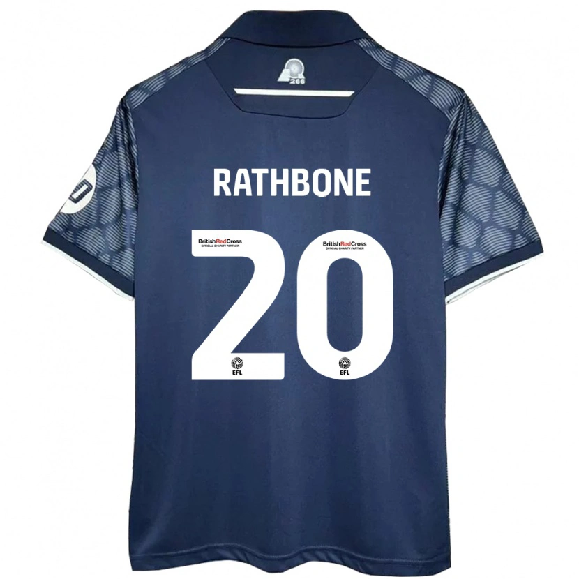 Danxen Dames Ollie Rathbone #20 Zwart Uitshirt Uittenue 2024/25 T-Shirt