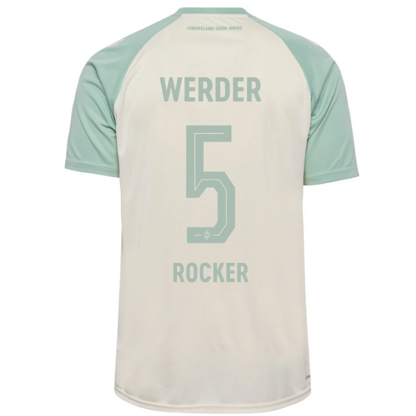 Danxen Dames Cimo Röcker #5 Off-White Lichtgroen Uitshirt Uittenue 2024/25 T-Shirt