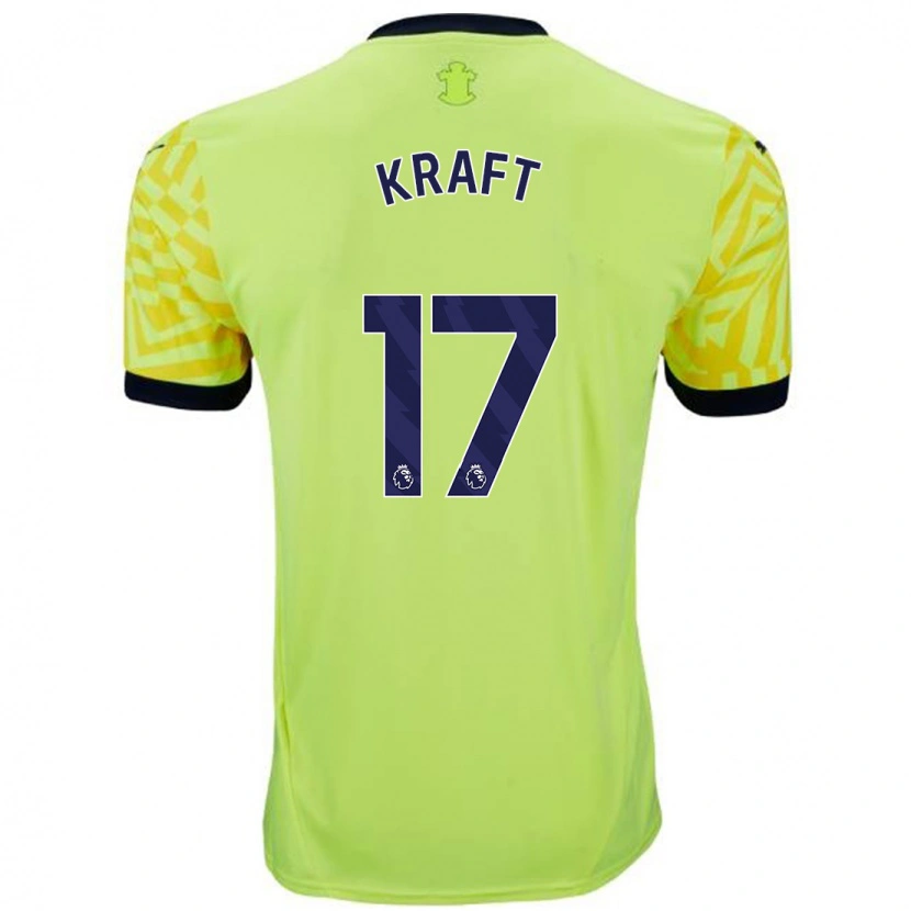 Danxen Dames Emily Kraft #17 Geel Uitshirt Uittenue 2024/25 T-Shirt