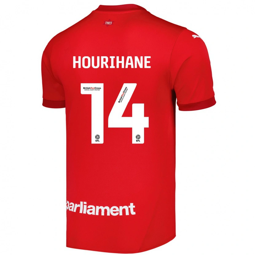 Danxen Kinderen Conor Hourihane #14 Rood Thuisshirt Thuistenue 2024/25 T-Shirt