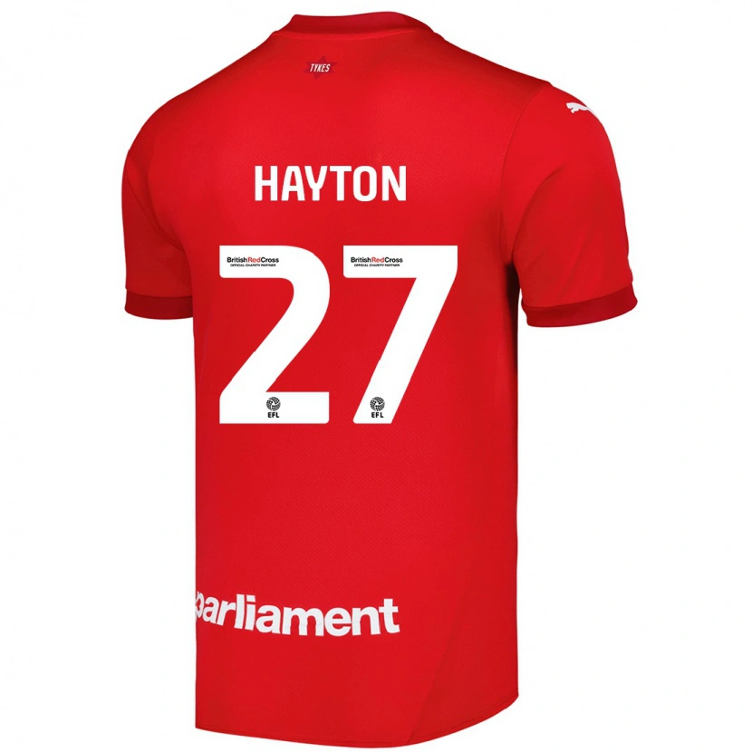 Danxen Kinderen Adam Hayton #27 Rood Thuisshirt Thuistenue 2024/25 T-Shirt