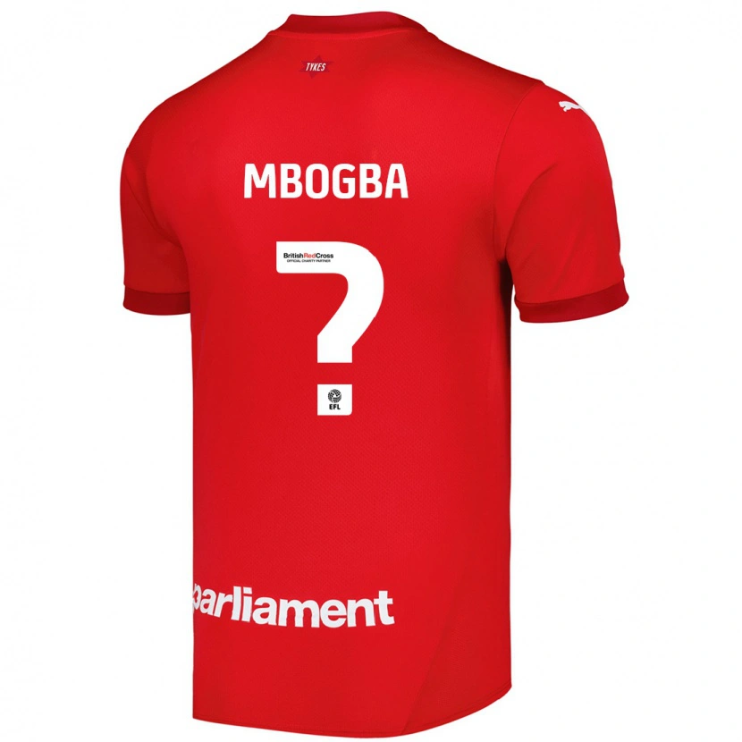 Danxen Kinderen Malachi Mbogba #0 Rood Thuisshirt Thuistenue 2024/25 T-Shirt