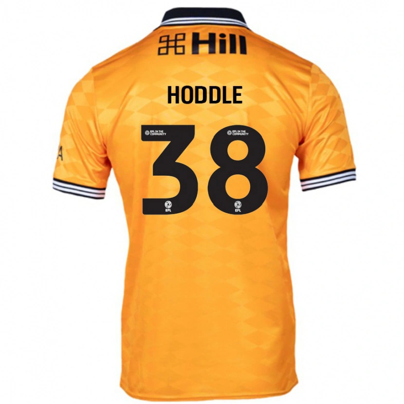 Danxen Kinderen George Hoddle #38 Oranje Thuisshirt Thuistenue 2024/25 T-Shirt