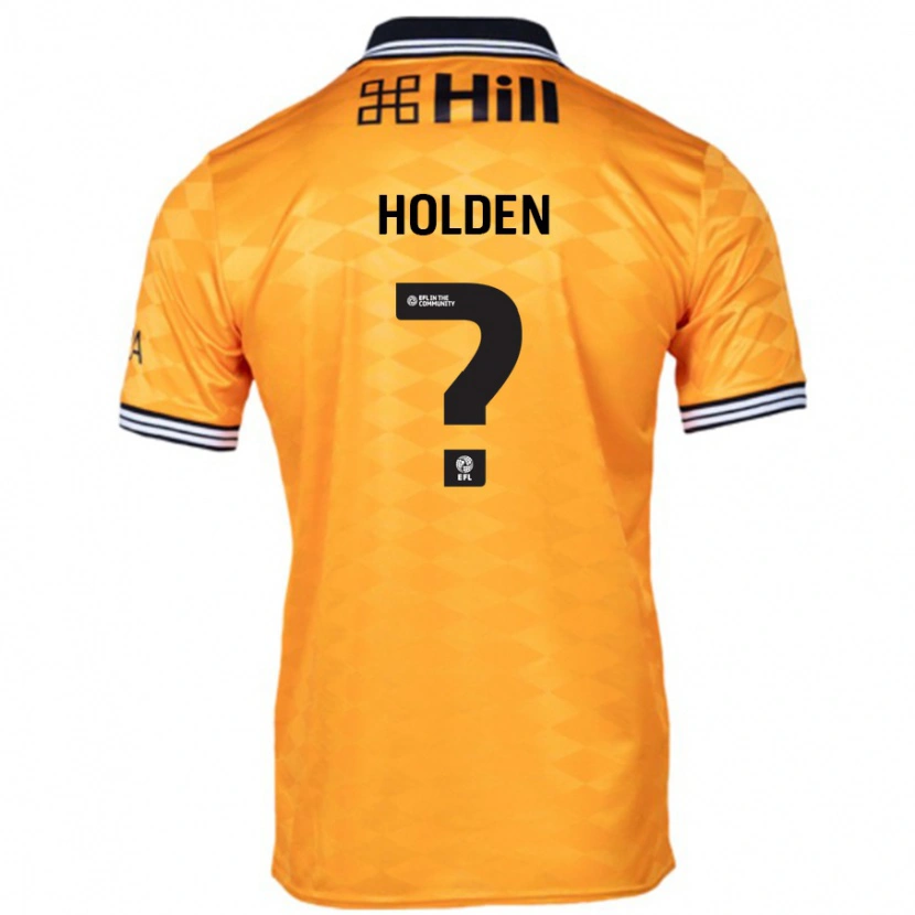 Danxen Kinderen Lenny Holden #0 Oranje Thuisshirt Thuistenue 2024/25 T-Shirt