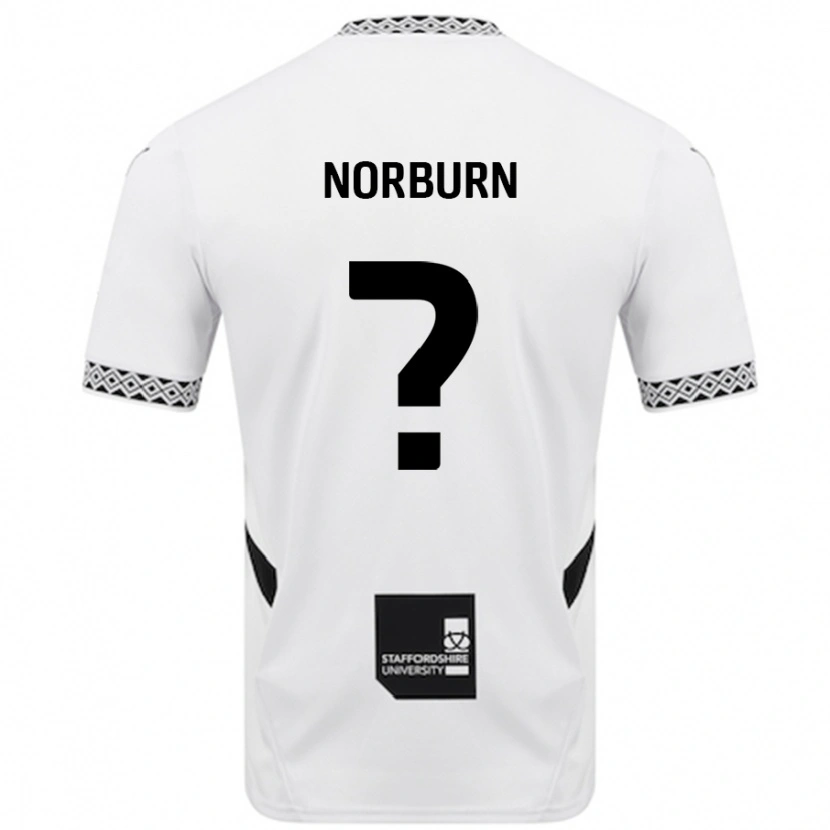 Danxen Kinderen Dylan Norburn #0 Wit Thuisshirt Thuistenue 2024/25 T-Shirt