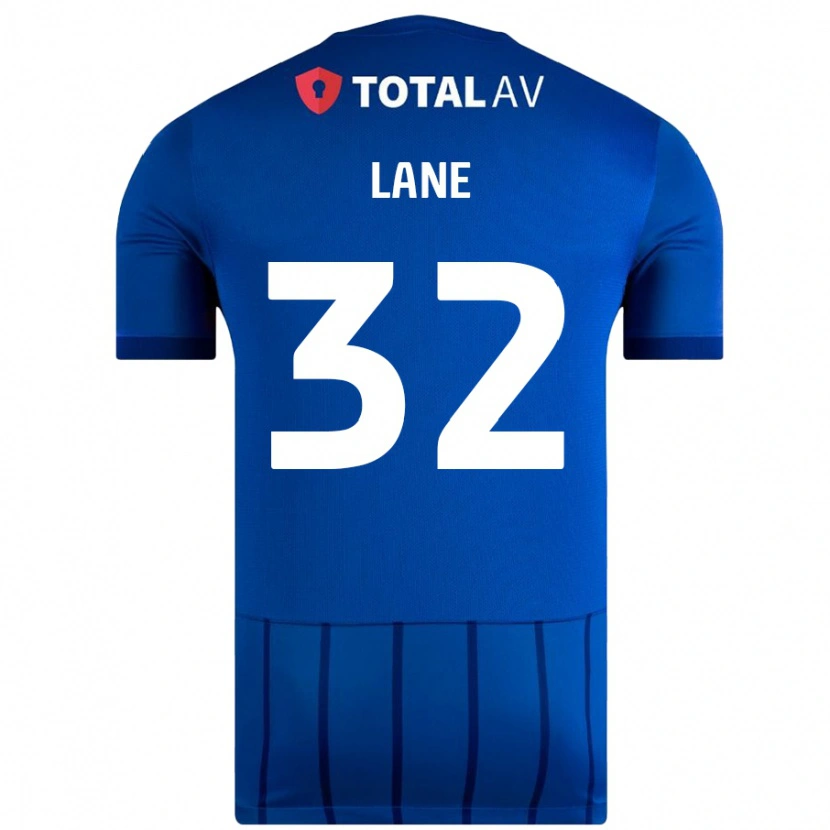 Danxen Kinderen Paddy Lane #32 Blauw Thuisshirt Thuistenue 2024/25 T-Shirt