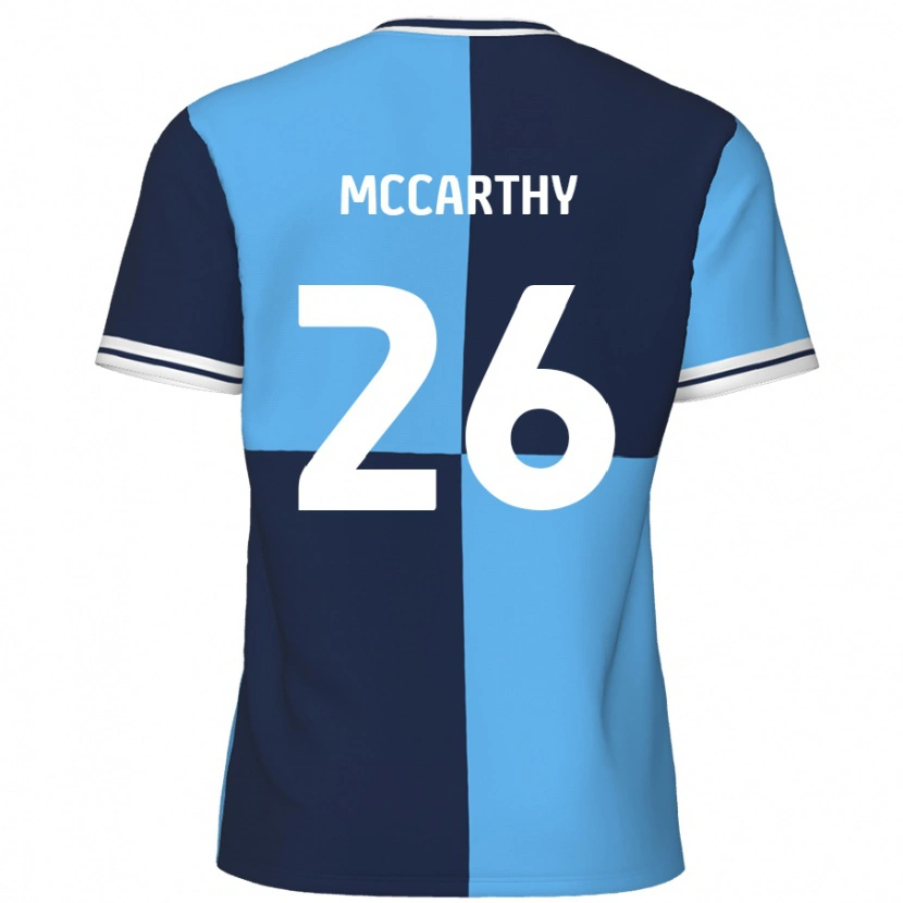 Danxen Kinderen Jason Mccarthy #26 Hemelsblauw Donkerblauw Thuisshirt Thuistenue 2024/25 T-Shirt