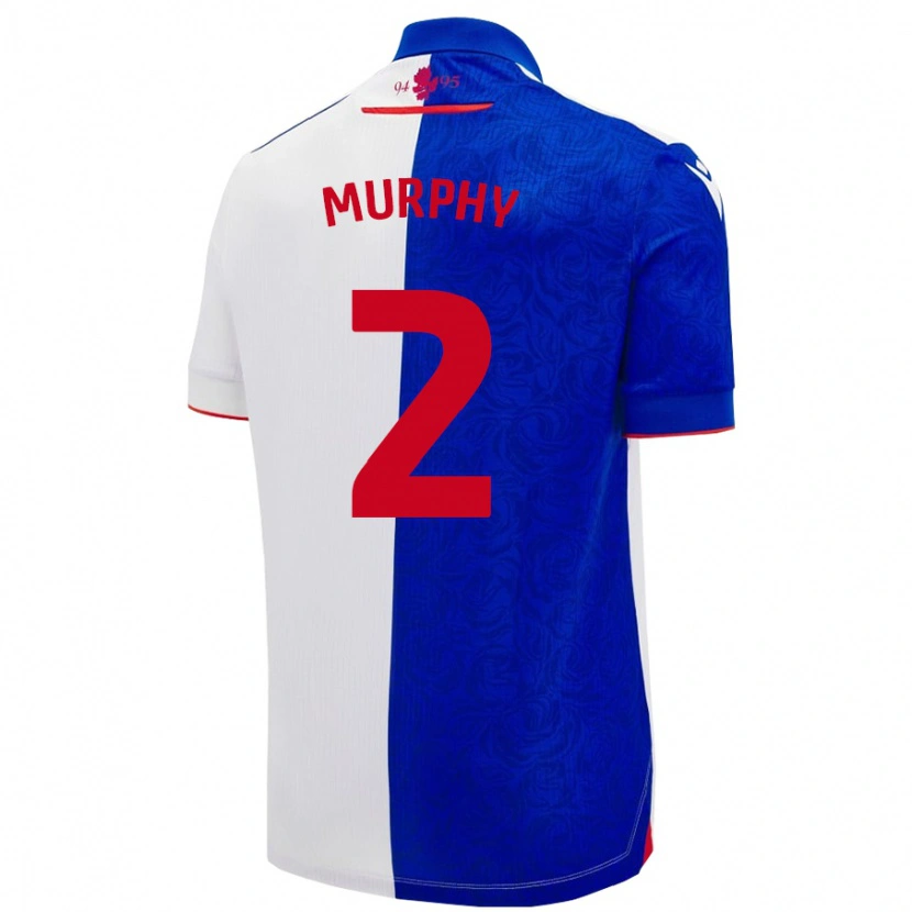 Danxen Kinderen Niamh Murphy #2 Hemelsblauw Wit Thuisshirt Thuistenue 2024/25 T-Shirt