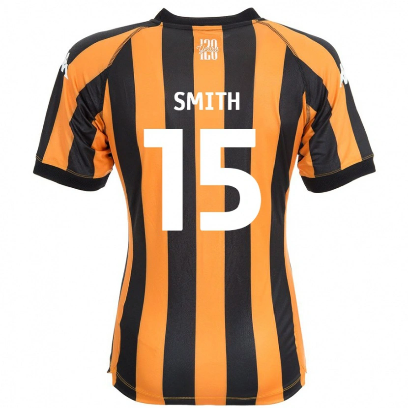 Danxen Kinderen Suey Smith #15 Zwart Amber Thuisshirt Thuistenue 2024/25 T-Shirt