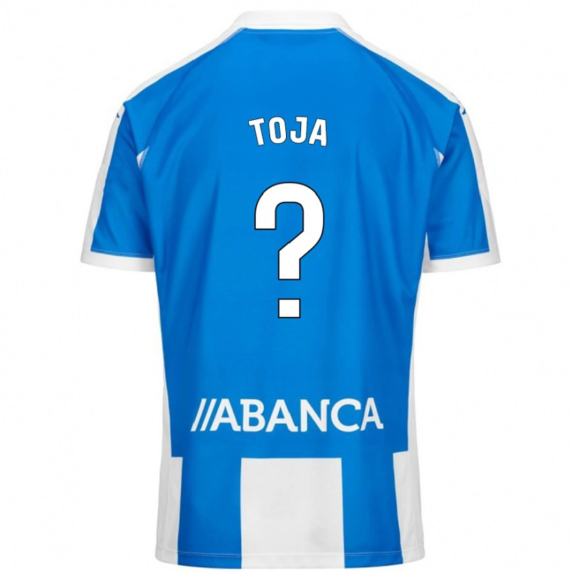 Danxen Kinderen Rodri Toja #0 Blauw Wit Thuisshirt Thuistenue 2024/25 T-Shirt