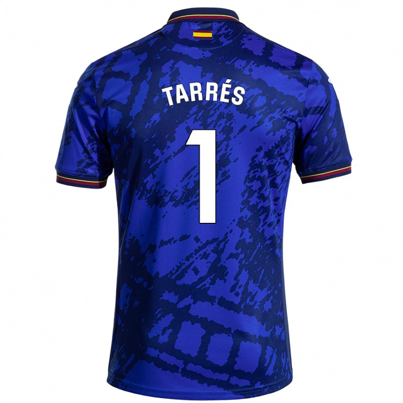 Danxen Kinderen Lluis Tarrés #1 Donkerder Blauw Thuisshirt Thuistenue 2024/25 T-Shirt