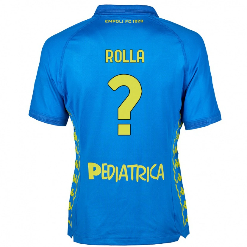 Danxen Kinderen Nicola Rolla #0 Blauw Thuisshirt Thuistenue 2024/25 T-Shirt