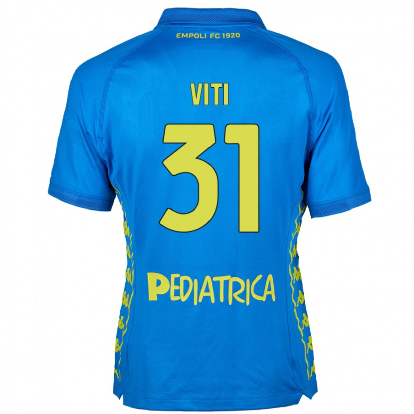 Danxen Kinderen Vittorio Viti #31 Blauw Thuisshirt Thuistenue 2024/25 T-Shirt