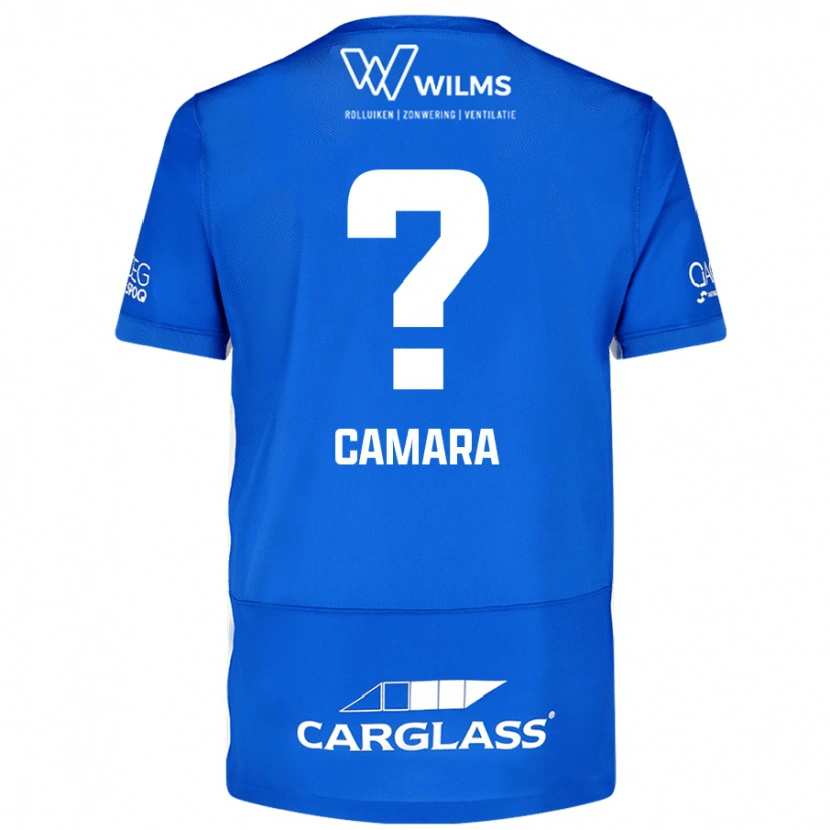 Danxen Kinderen Ali Camara #0 Blauw Thuisshirt Thuistenue 2024/25 T-Shirt