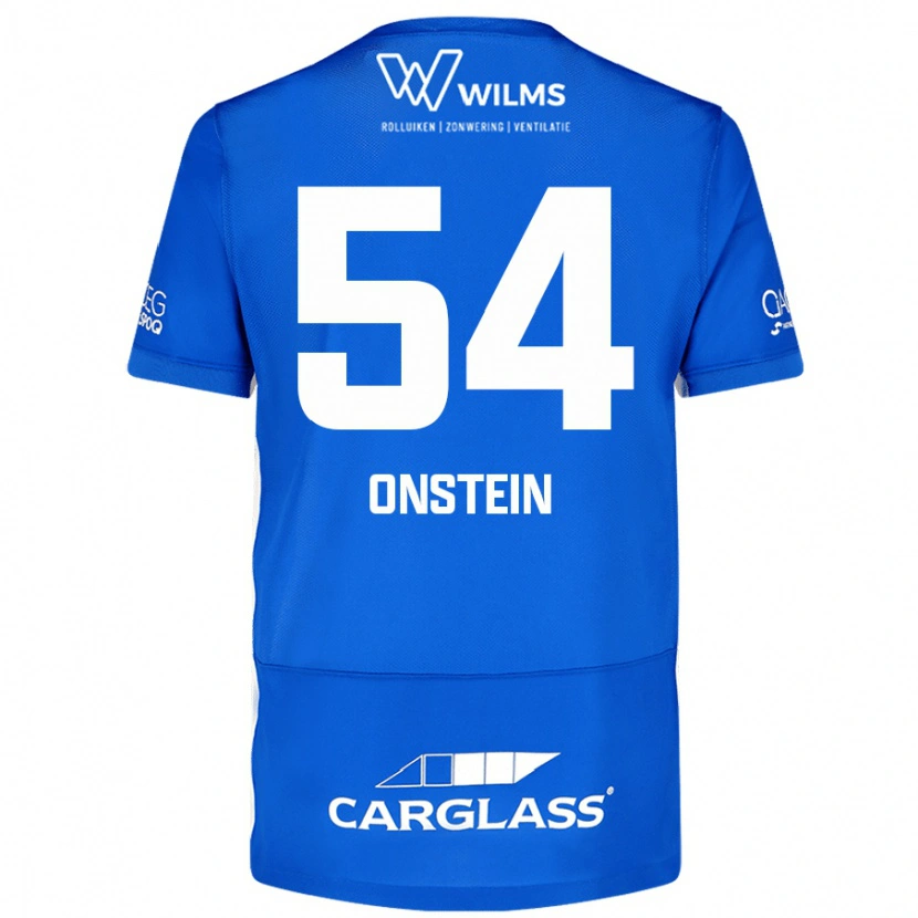 Danxen Kinderen Juwensley Onstein #54 Blauw Thuisshirt Thuistenue 2024/25 T-Shirt