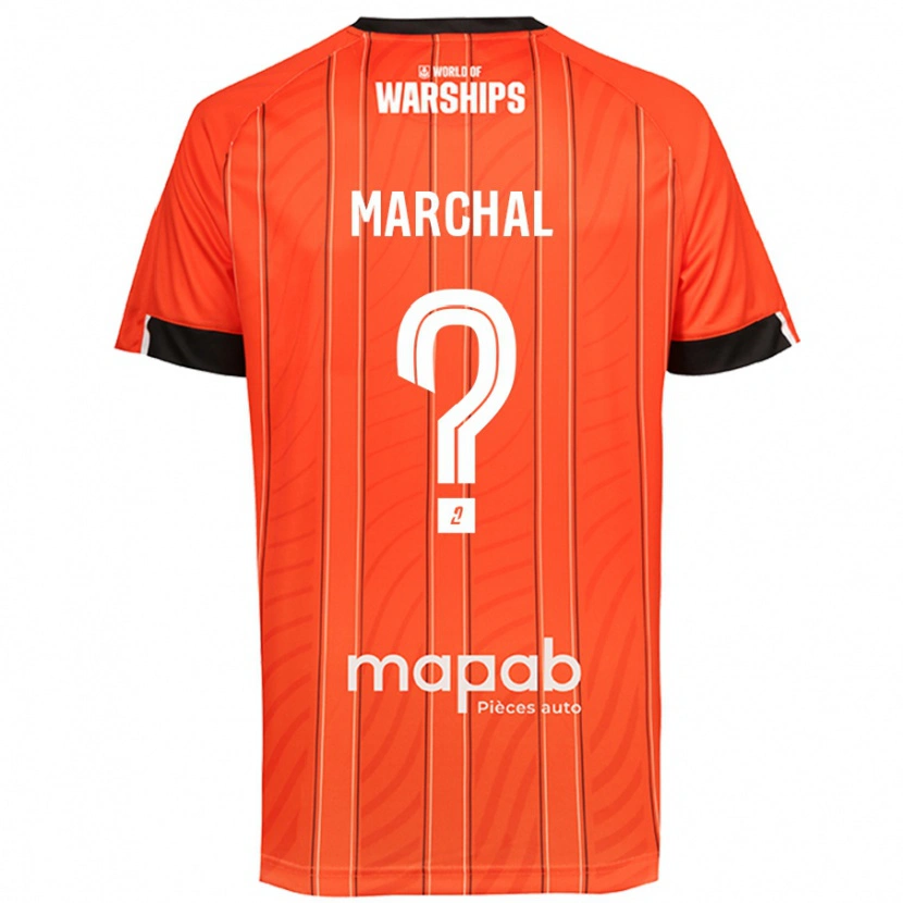 Danxen Kinderen Noam Marchal #0 Oranje Thuisshirt Thuistenue 2024/25 T-Shirt