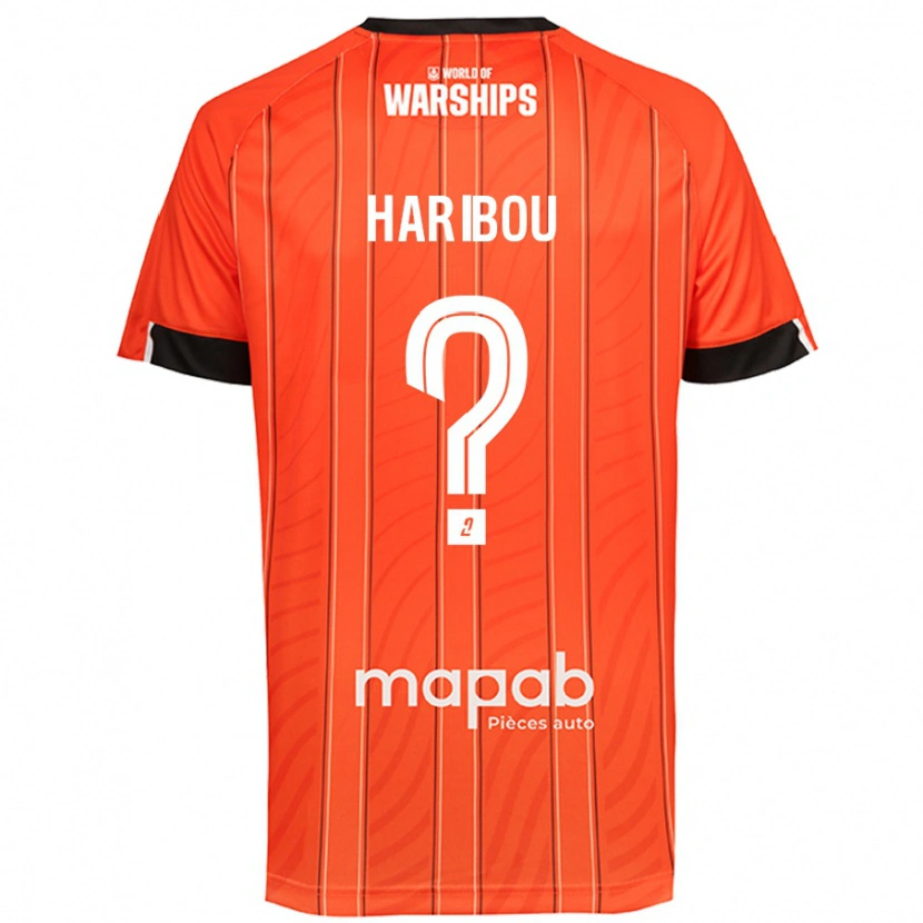 Danxen Kinderen Samir Haribou #0 Oranje Thuisshirt Thuistenue 2024/25 T-Shirt