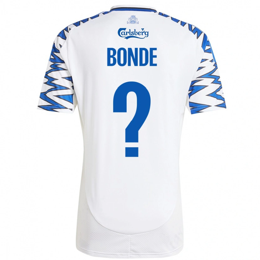 Danxen Kinderen Rode Bonde #0 Wit Hemelsblauw Thuisshirt Thuistenue 2024/25 T-Shirt