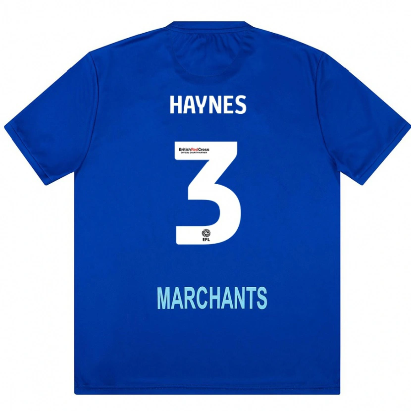 Danxen Kinderen Ryan Haynes #3 Groen Uitshirt Uittenue 2024/25 T-Shirt