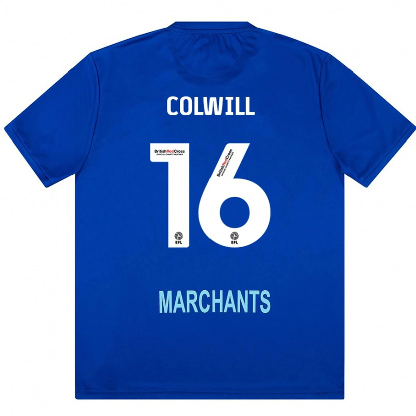 Danxen Kinderen Joel Colwill #16 Groen Uitshirt Uittenue 2024/25 T-Shirt