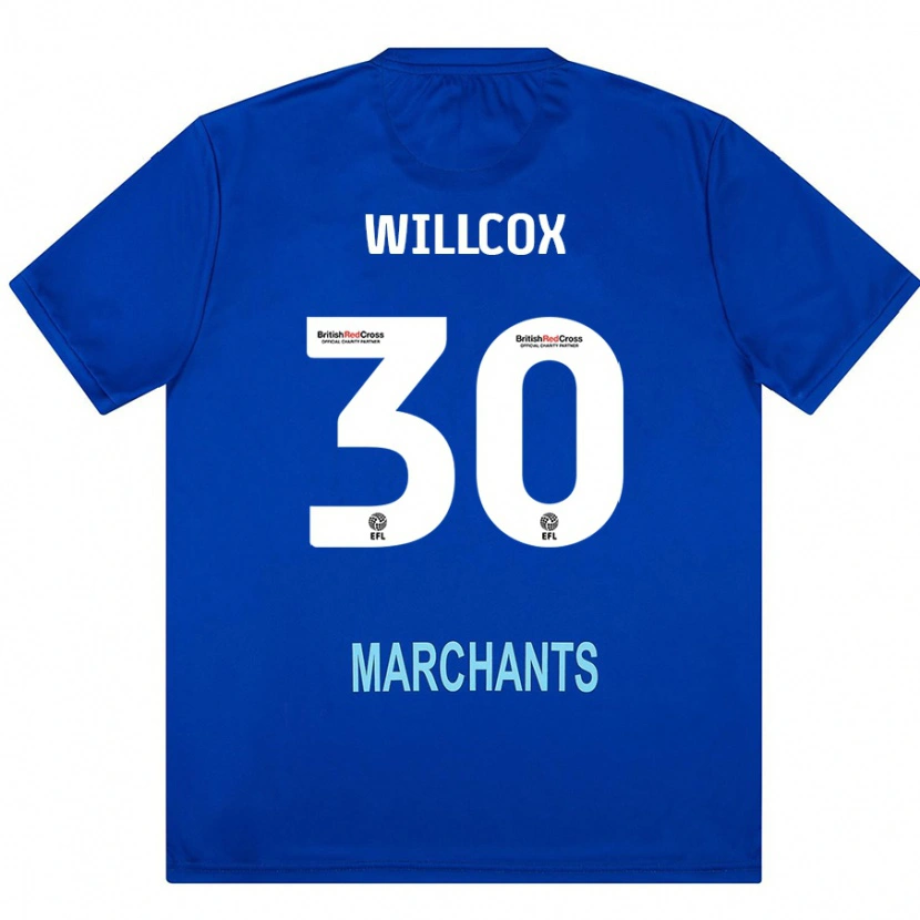 Danxen Kinderen Freddy Willcox #30 Groen Uitshirt Uittenue 2024/25 T-Shirt