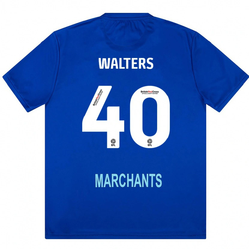 Danxen Kinderen Cameron Walters #40 Groen Uitshirt Uittenue 2024/25 T-Shirt