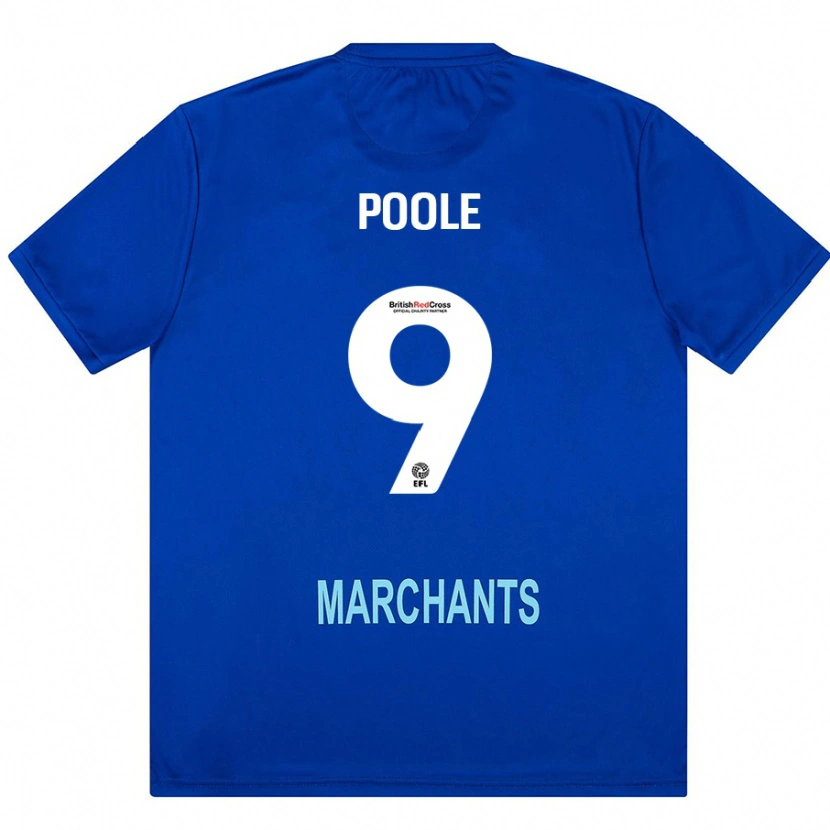 Danxen Kinderen Phoebie Poole #9 Groen Uitshirt Uittenue 2024/25 T-Shirt