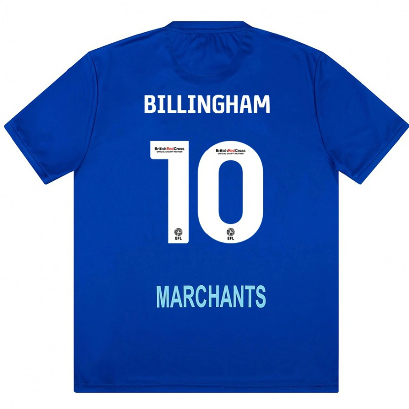 Danxen Kinderen Lily Billingham #10 Groen Uitshirt Uittenue 2024/25 T-Shirt