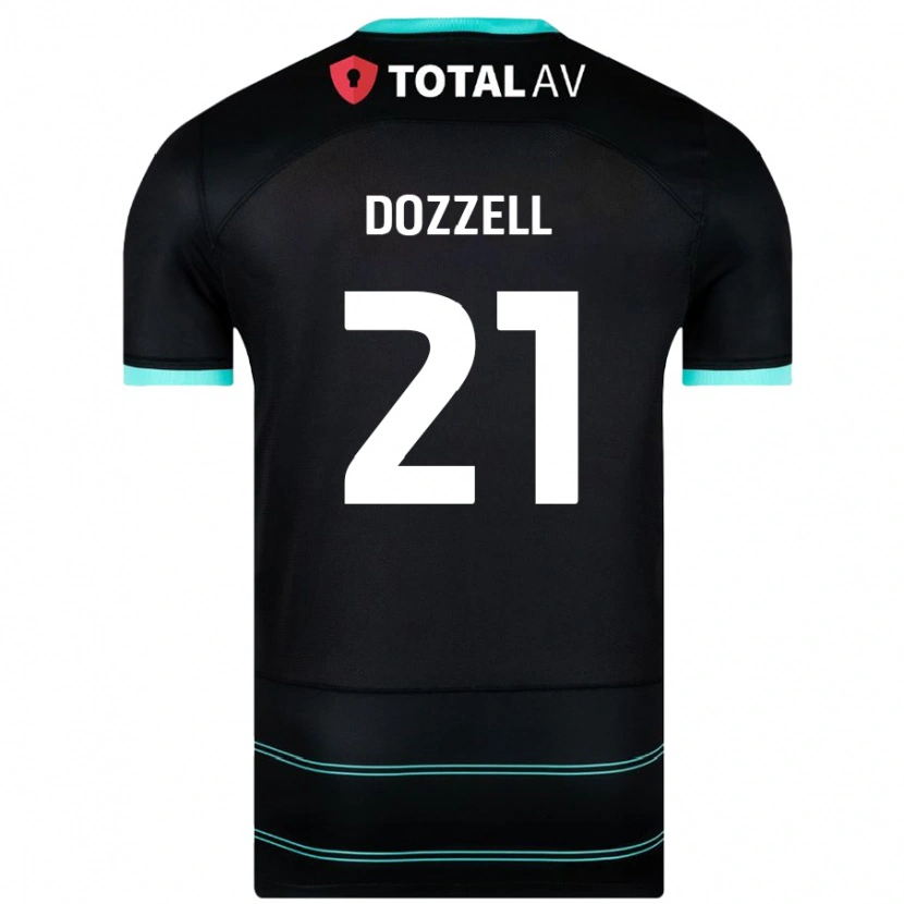 Danxen Kinderen Andre Dozzell #21 Zwart Uitshirt Uittenue 2024/25 T-Shirt