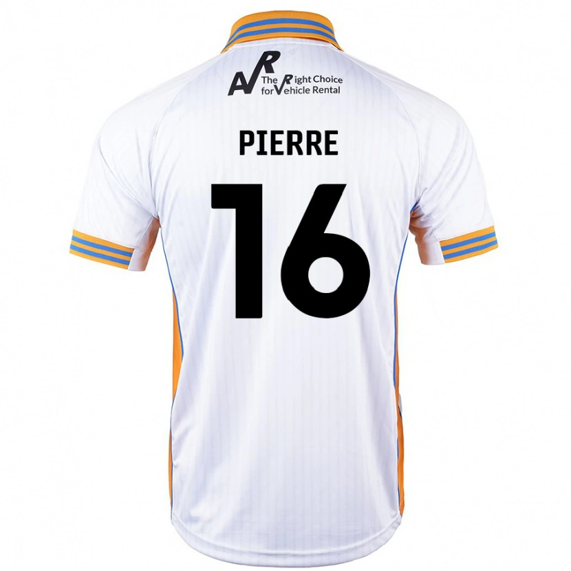 Danxen Kinderen Aaron Pierre #16 Wit Uitshirt Uittenue 2024/25 T-Shirt