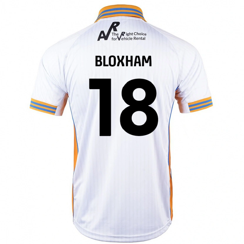 Danxen Kinderen Tom Bloxham #18 Wit Uitshirt Uittenue 2024/25 T-Shirt