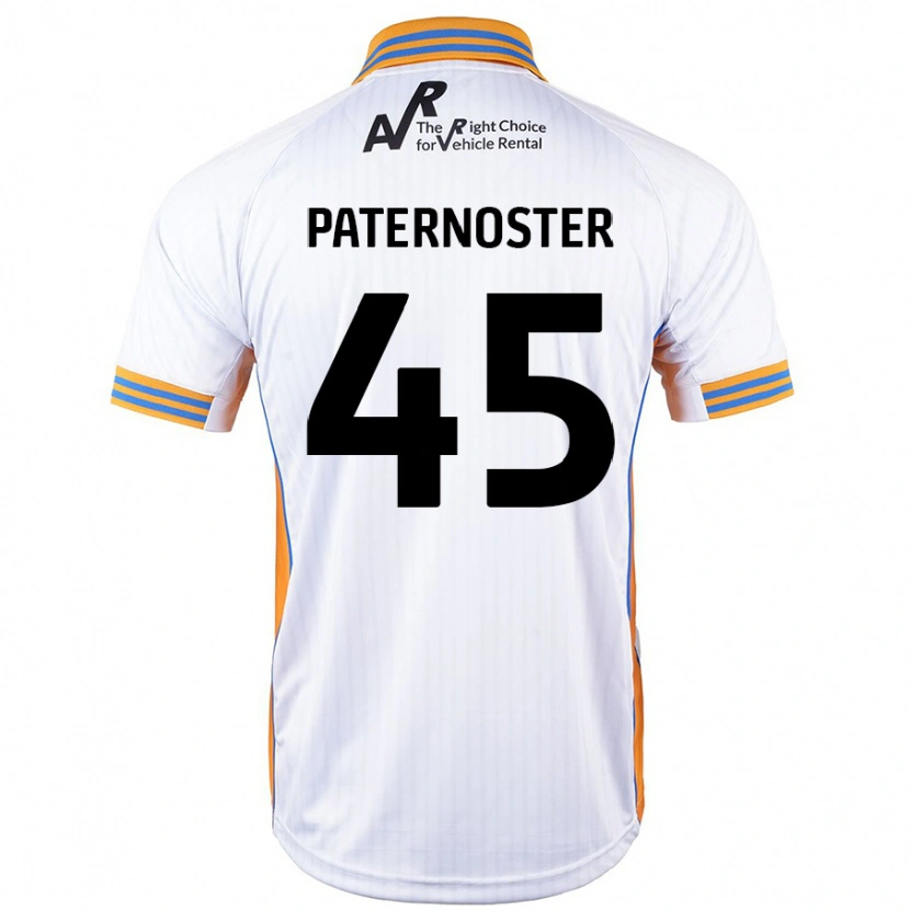 Danxen Kinderen Vladimir Paternoster #45 Wit Uitshirt Uittenue 2024/25 T-Shirt