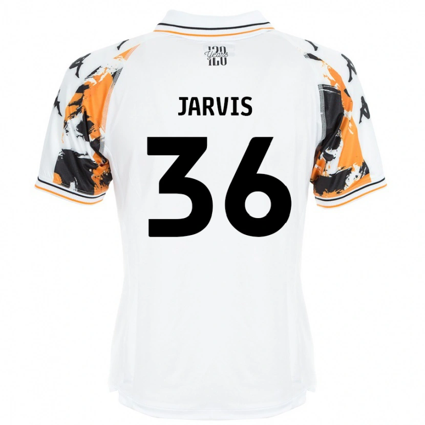 Danxen Kinderen Will Jarvis #36 Wit Uitshirt Uittenue 2024/25 T-Shirt