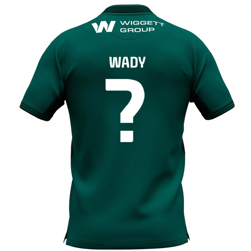 Danxen Kinderen Ethan Wady #0 Groen Uitshirt Uittenue 2024/25 T-Shirt