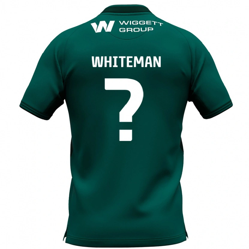 Danxen Kinderen Harvey Whiteman #0 Groen Uitshirt Uittenue 2024/25 T-Shirt