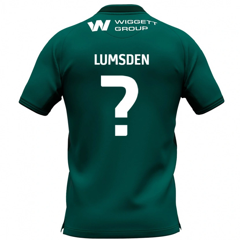 Danxen Kinderen Beth Lumsden #0 Groen Uitshirt Uittenue 2024/25 T-Shirt