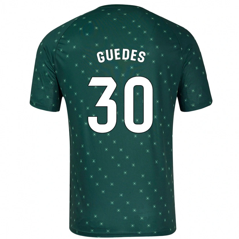 Danxen Kinderen Gui Guedes #30 Donkergroen Uitshirt Uittenue 2024/25 T-Shirt